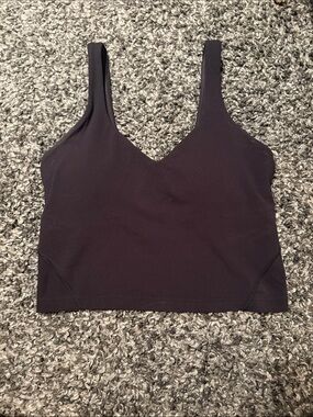 lululemon athletica Black align tank top SIZE 2
